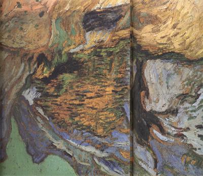 Vincent Van Gogh Les Peiroulets Ravine (nn04) oil painting image